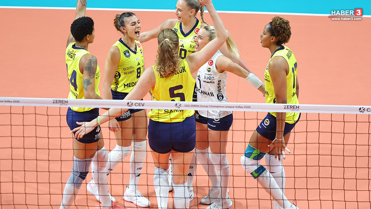 Fenerbahçe Medicana'nın sultanları Igor Gorgonzola Novara'yı devirdi