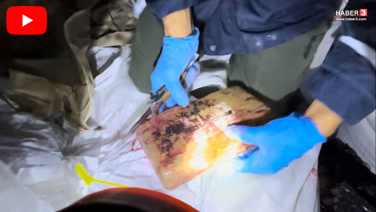 ''Türkiye'ye yer fıstığı getiriyor'' denilen gemiye 298 kilogramlık uyuşturucu baskını