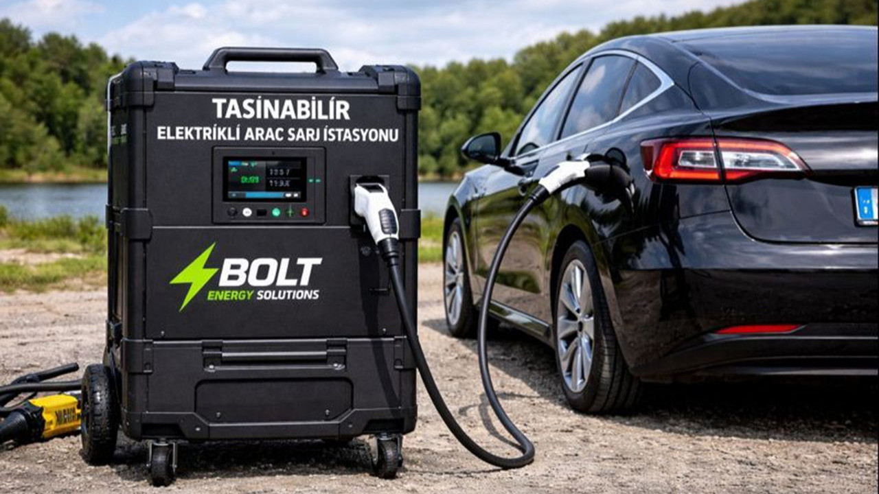 Taşınabilir Elektrikli Araç Şarj İstasyonu | Bolt Energy Solutions