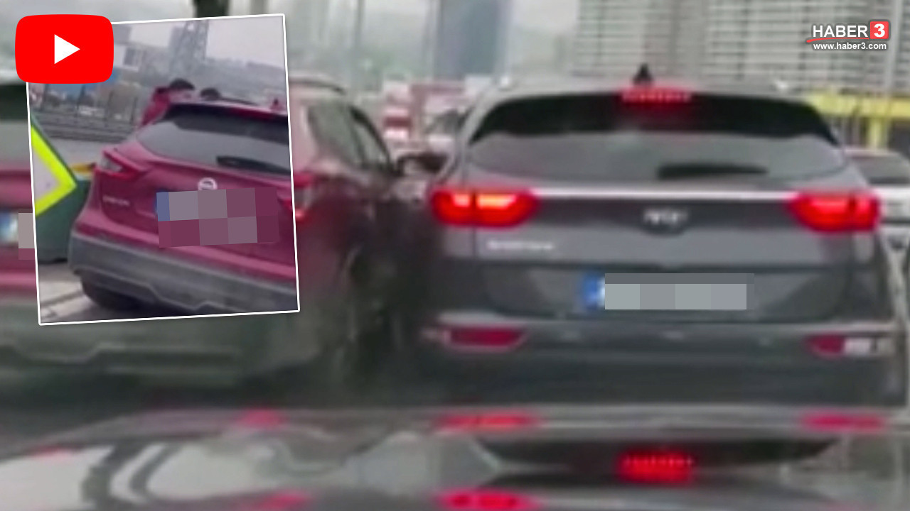 İstanbul trafiğinde ''kaynakçı'' kavgası: Hem kaza yaptı, hem dayak yedi