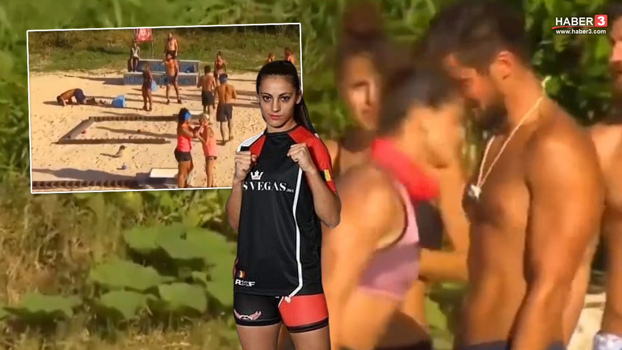 Survivor'da oyunu kaybeden kadın yarışmacı, rakibine kafa atıp burnunu kırdı