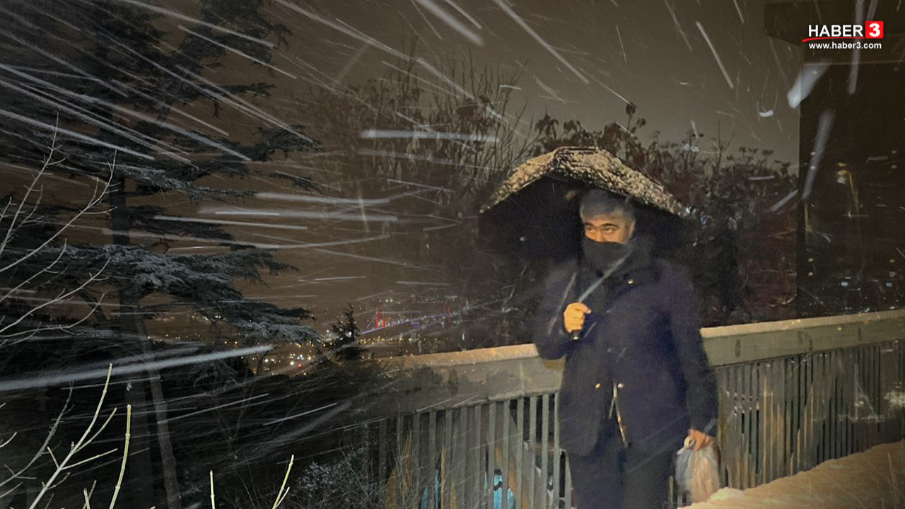 Kar yağışı mola veriyor... Önce güneş ardından yeniden yağmur ve kar yağışı var