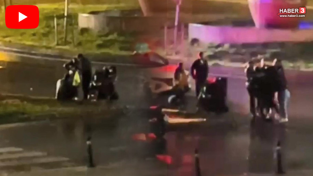 Önce kaldırımda gözyaşı döktü, sonra polisin silahına sarıldı!