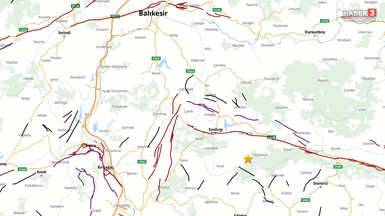 Balıkesir'de 4.5 büyüklüğünde deprem