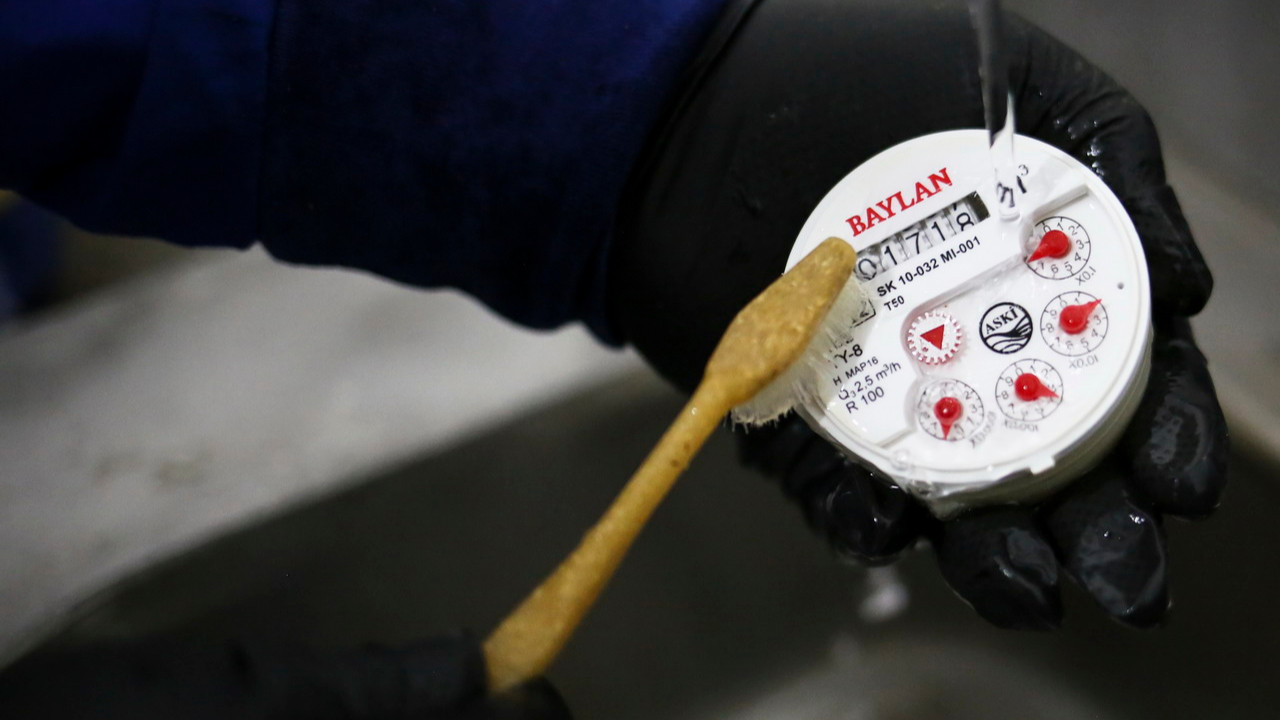 Ankara'da ayda 6 bin hurda sayaç yenilenerek kullanıma sunuluyor