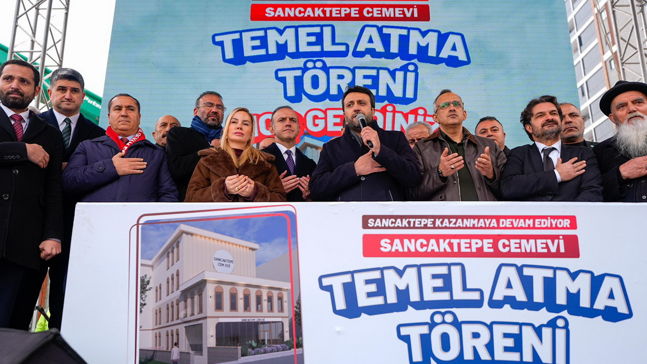Sancaktepe'de Fatih Mahallesi Cemevi’nin Temeli Atıldı