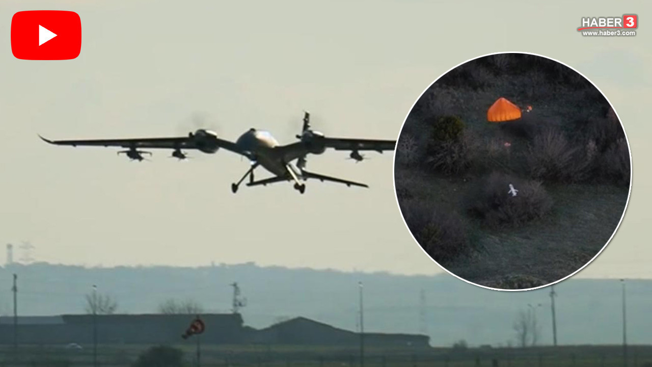 AKINCI TİHA, mini seyir füzesi KEMANKEŞ'le vurdu: Hedefe tam isabet!