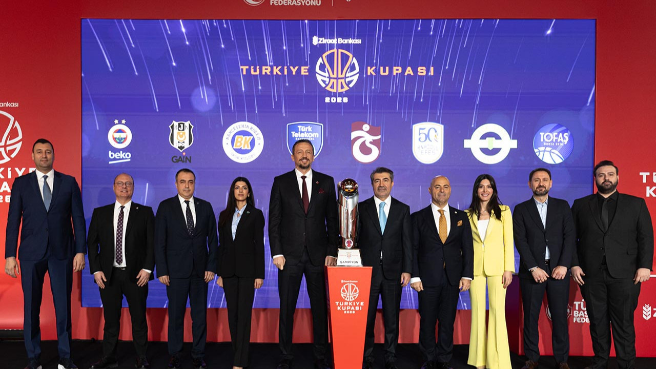 Basketbol Türkiye Kupası'nda eşleşmeler belli oldu