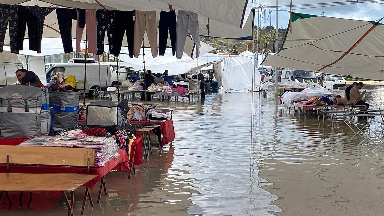 Kuraklığın vurduğu Çeşme şimdi de sular altında kaldı