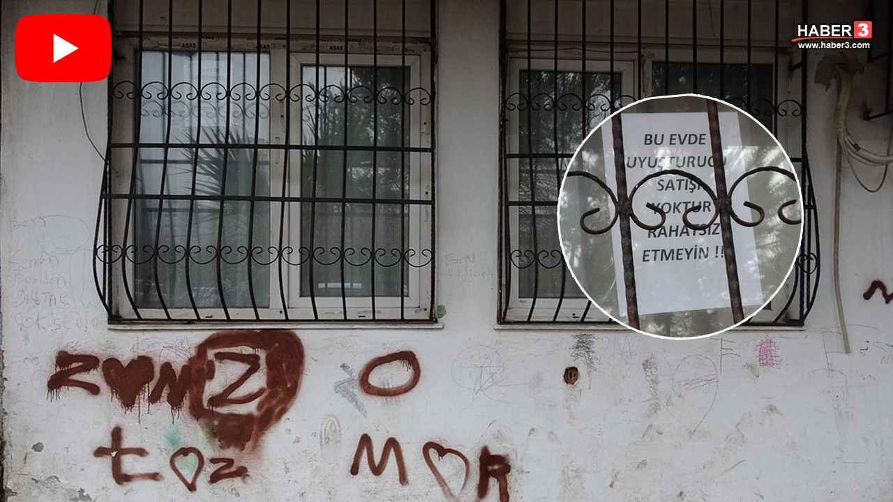 Türkiye'nin en tehlikeli semtlerinden biriydi... Evlerin camına asılan yazı dikkat çekti