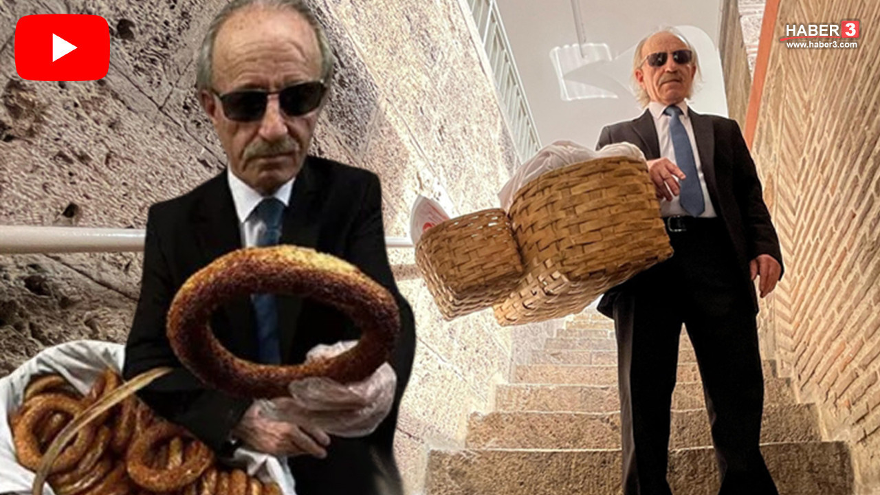 O Türkiye'nin kravatı seyyar simitçisi; onu görmek için kilometrelerce uzaktan gelenler bile var