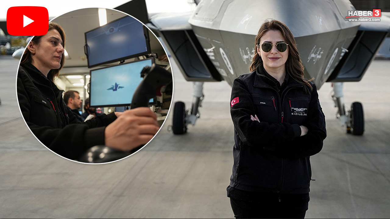 O Türkiye'nin gök vatanındaki gururu ilk insansız savaş uçağımız KIZILELMA'nın kadın pilotu