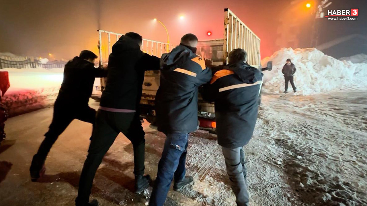 Yakutistan değil burası Türkiye: Soğuktan hareket halindeki araçlar bile arızalandı