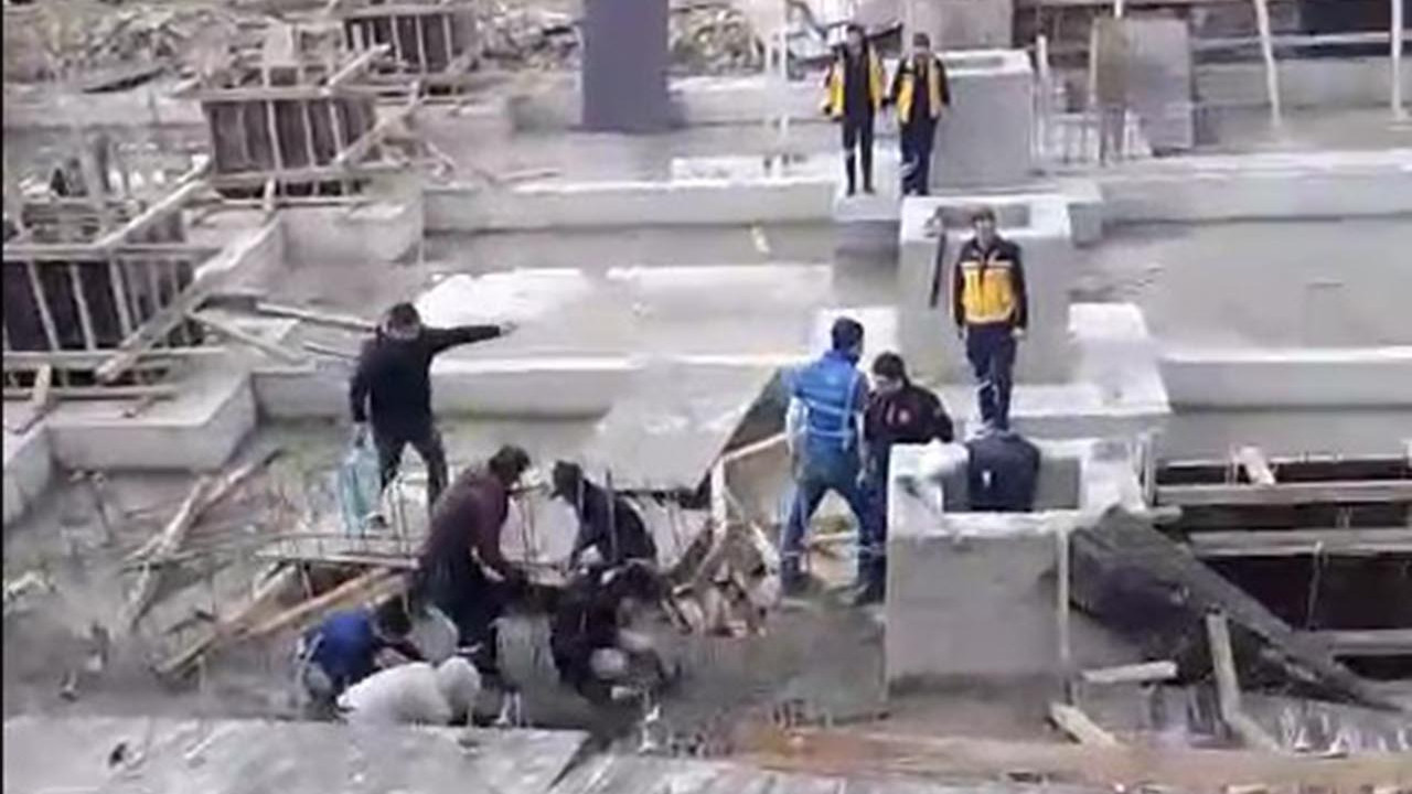 İnşaat sahasında göçük faciası: Bir işçi hayatını kaybetti