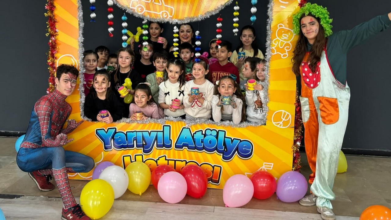 Bandırma'da yarıyıl tatili atölyelerle renklendi