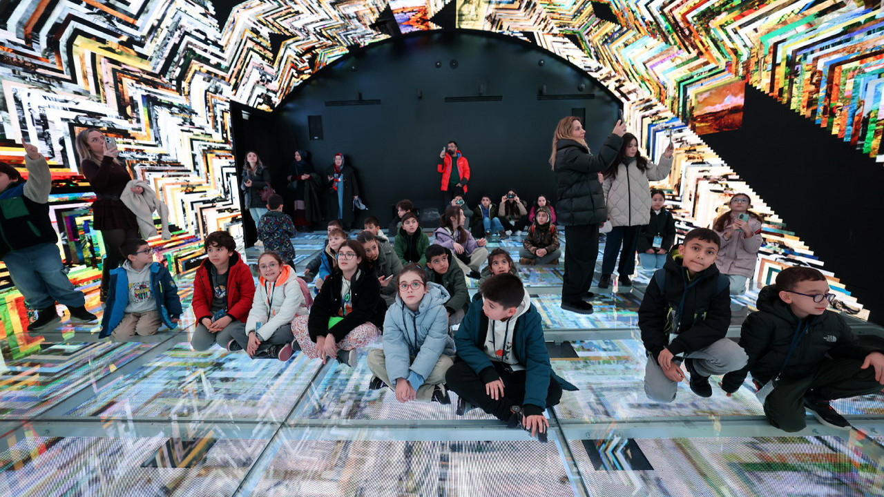 Sömestir tatili coşkusu Küçükçekmece'de yaşandı