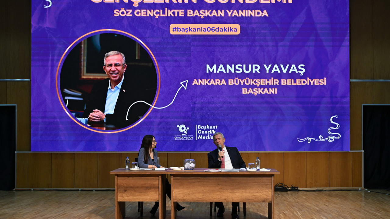 Söz Gençlikte, Başkan Yanında... Başkentli gençler sordu Mansur Yavaş yanıtladı