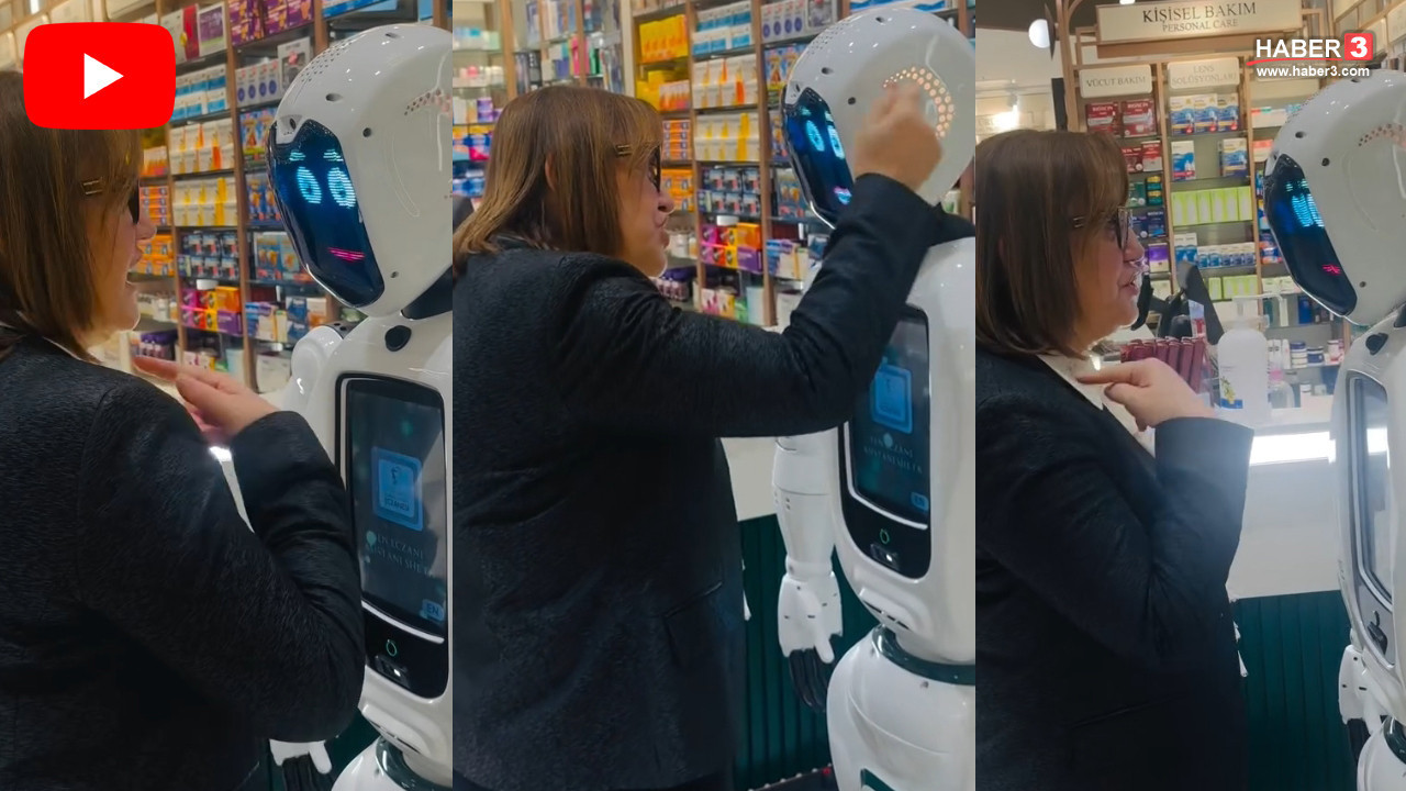 AK Partili Fatma Şahin'in insansı robotla diyalogları olay oldu