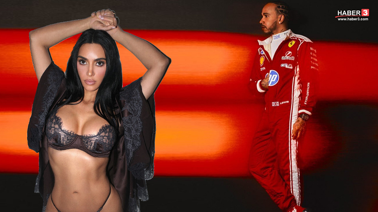 Kim Kardashian ile Lewis Hamilton'un çok özel ''aşk kaçamağı'' olay oldu!