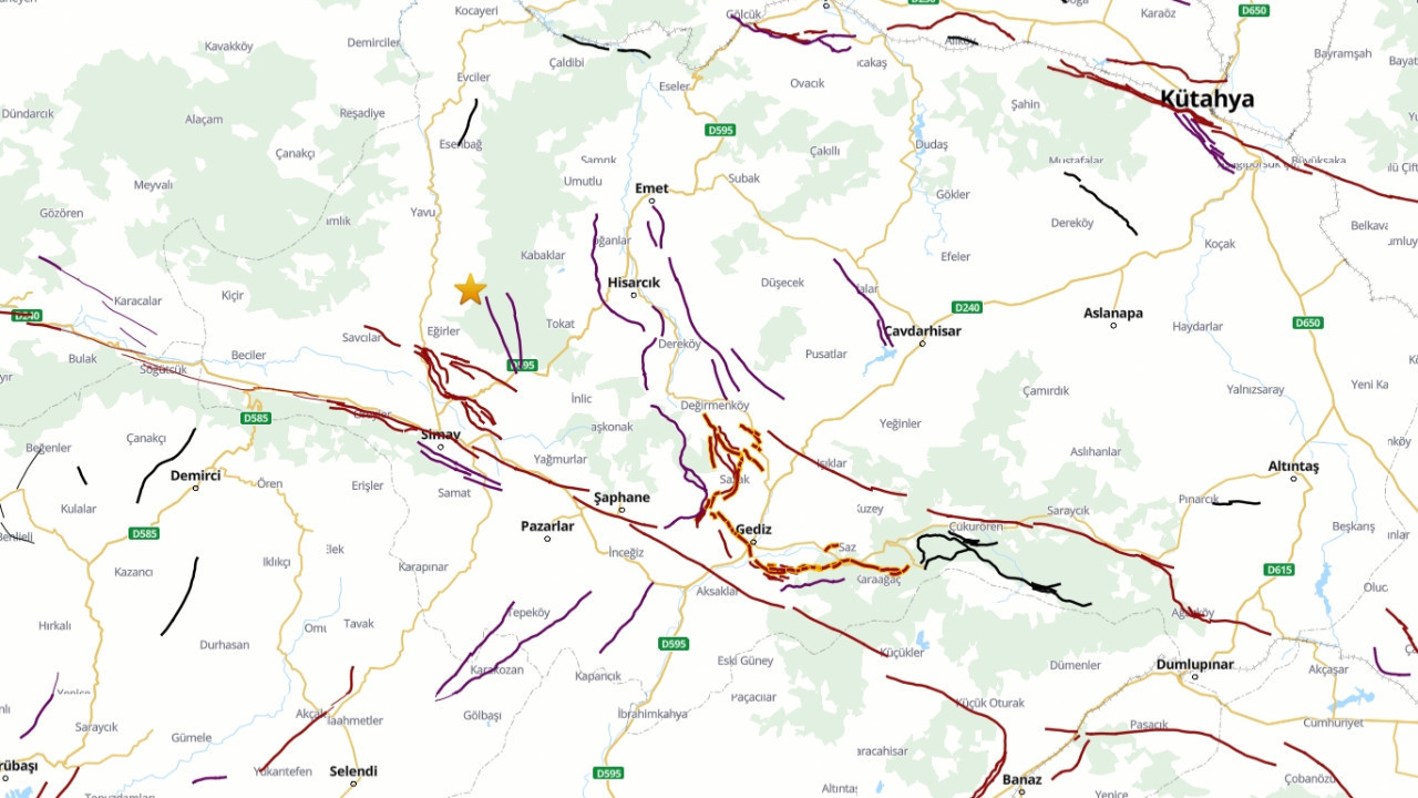 Kütahya'da korkutan deprem