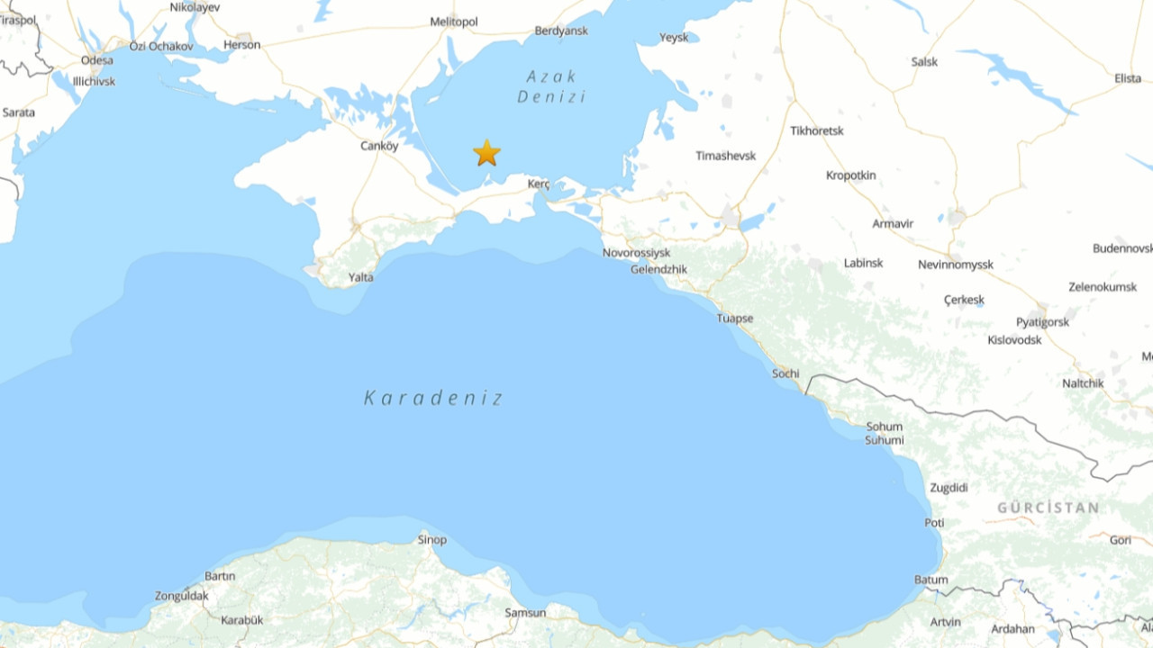 Karadeniz'de büyük deprem
