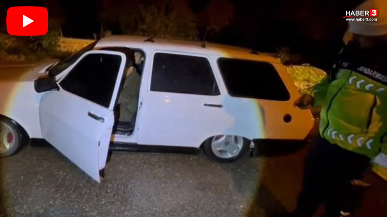 Aracına öyle bir şey yaptı ki, Jandarma görür görmez trafikten men etti