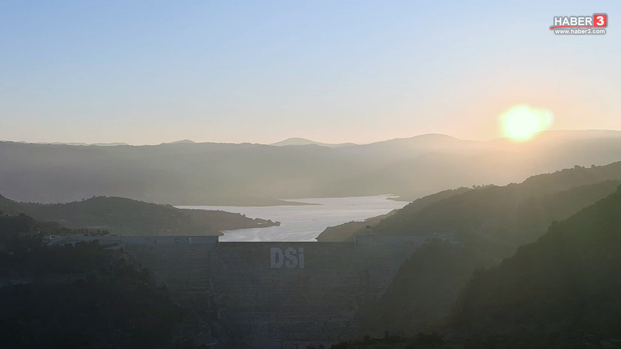 Sağanak yağışlar sonrasında kuraklıkla yok olan barajdan büyüleyici kareler