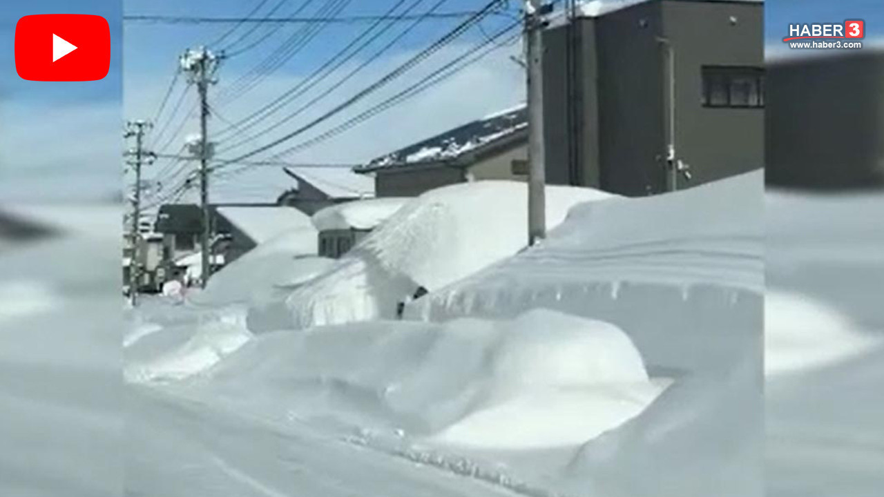 Japonya'da beyaz felaket! Günlerdir devam eden kar yağışı 35 can aldı