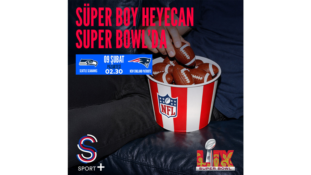 Süper Bowl Heyecan Super Bowl S Sport Plus’ta