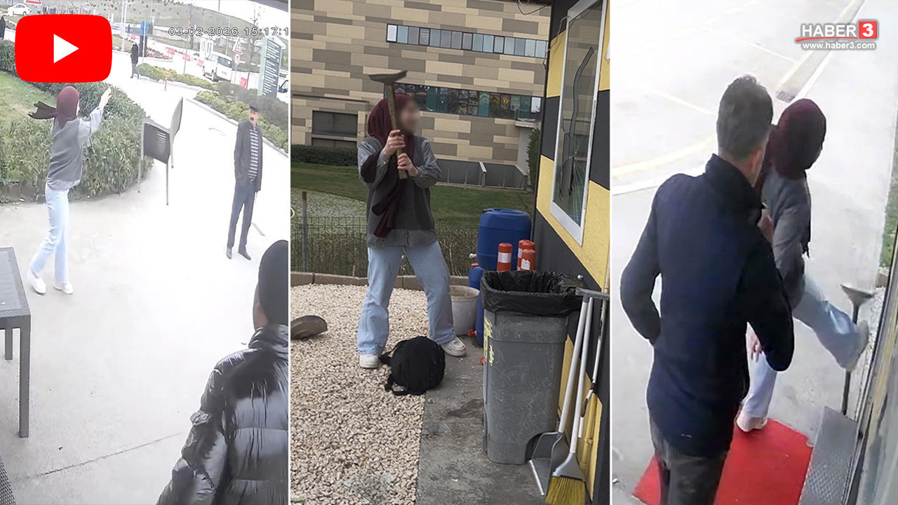 ''Taksi beni sevmiyor'' diyerek ortalığı birbirine kattı! Şoke eden görüntüler