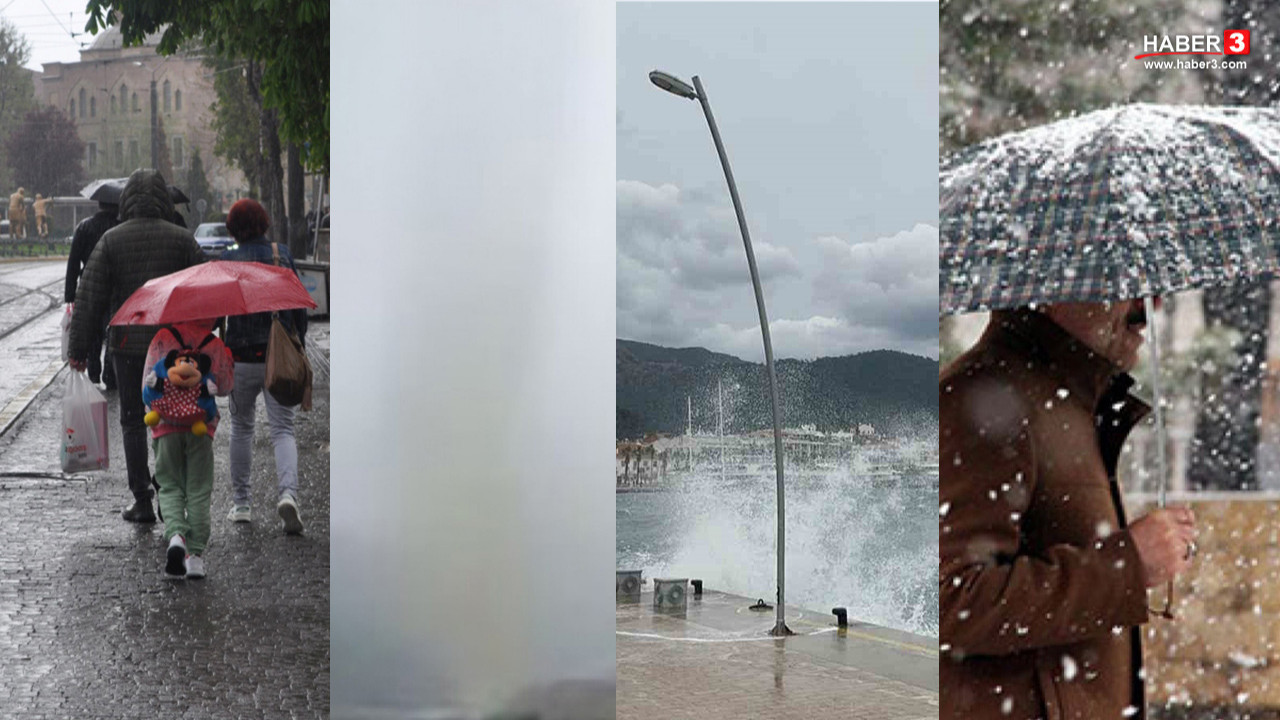 Yalancı bahar bitti; yağışlar geri dönüyor! Meteoroloji hortum alarmı verdi