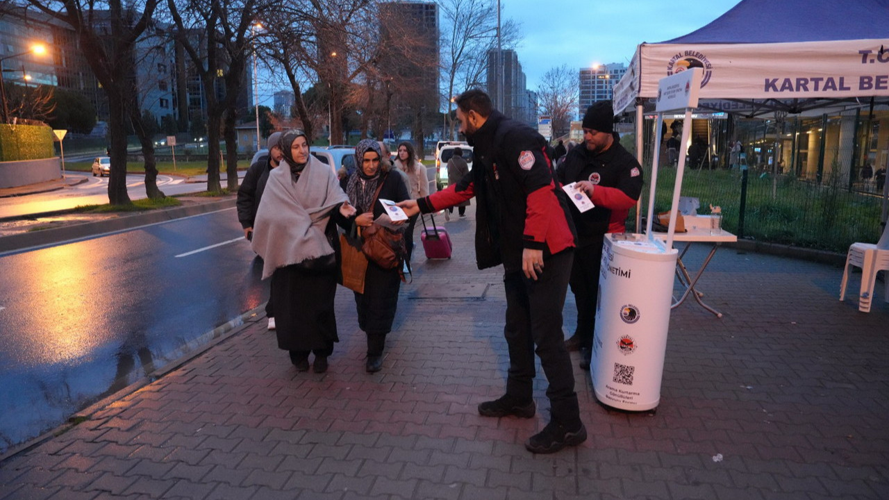 Kartal Belediyesi Asrın Felaketini Unutmadı