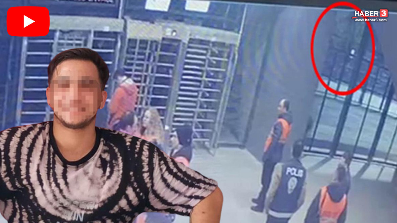 Kocaelispor taraftarı gencin tribünden düştüğü anlar kamerada