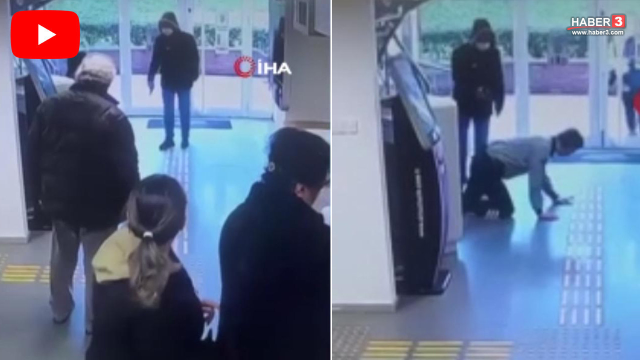 İstanbul'daki film gibi banka soygunu saniye saniye kamerada