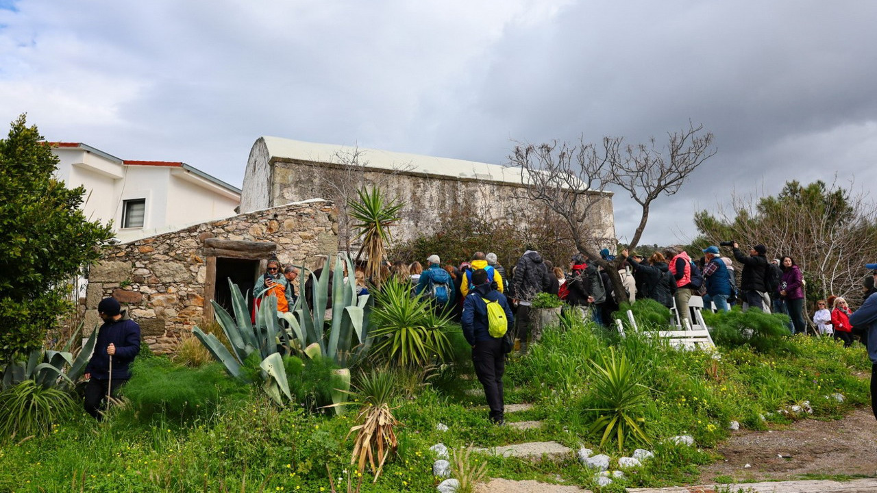 Bodrum'da Yılın İlk Kültür ve Doğa Yürüyüşü Myndos Antik Kenti’nde Gerçekleşti