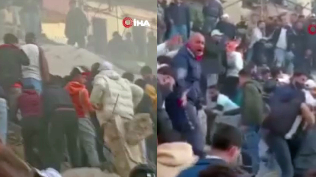 Lübnan'da korku dolu gece: 2 bina çöktü: Çok sayıda ölü ve yaralı var