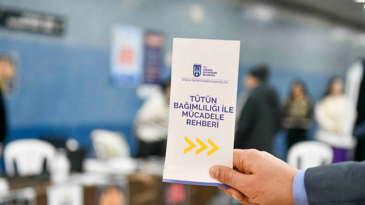 Ankara Büyükşehir'den Dünya Sigarayı Bırakma Günü'ne özel farkındalık etkinliği