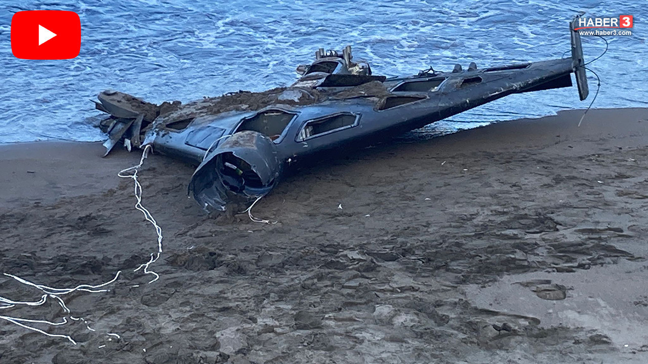 Ordu'da sahile vuran insansız hava aracı kamikaze İHA çıktı