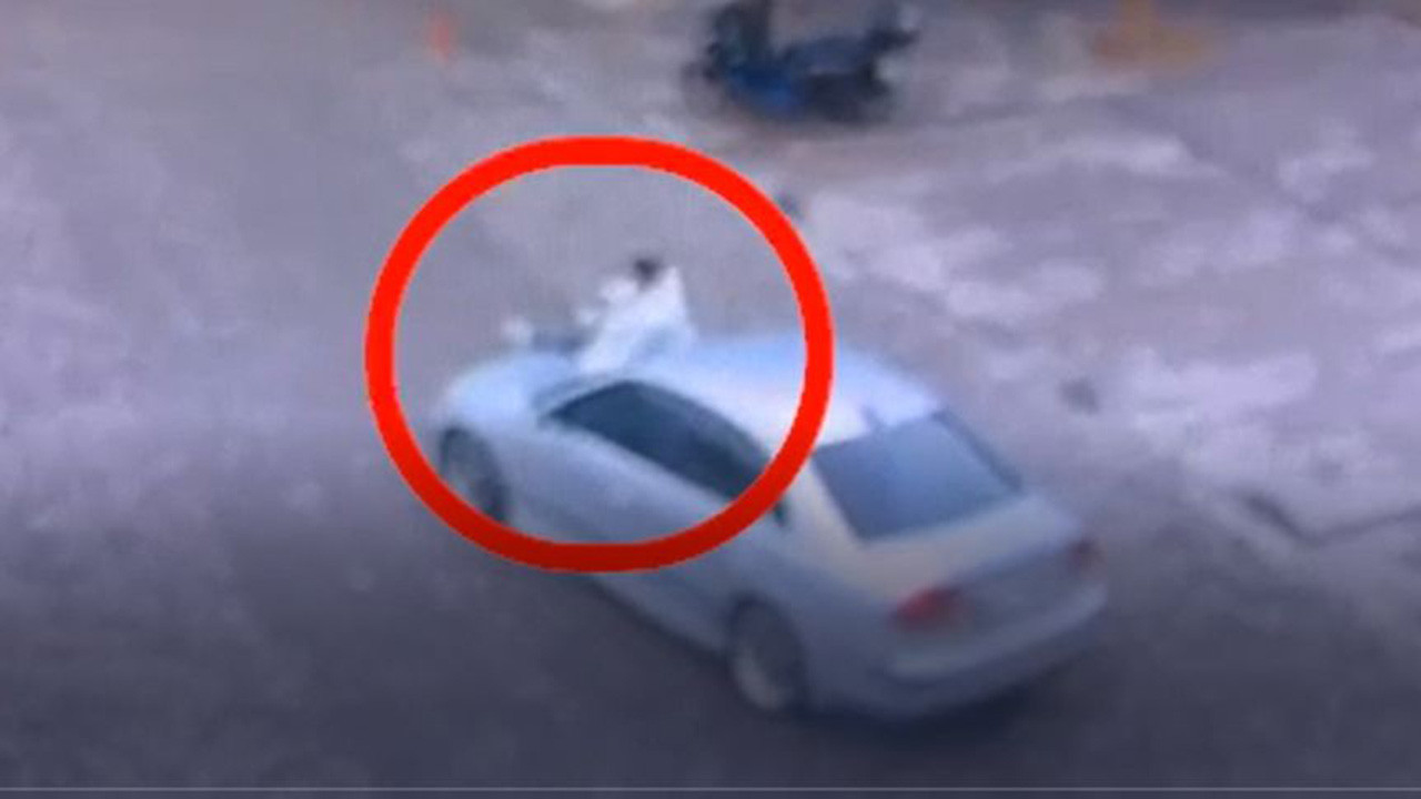 Nevşehir'de pes dedirten görüntü: Araç trafikten men edildi