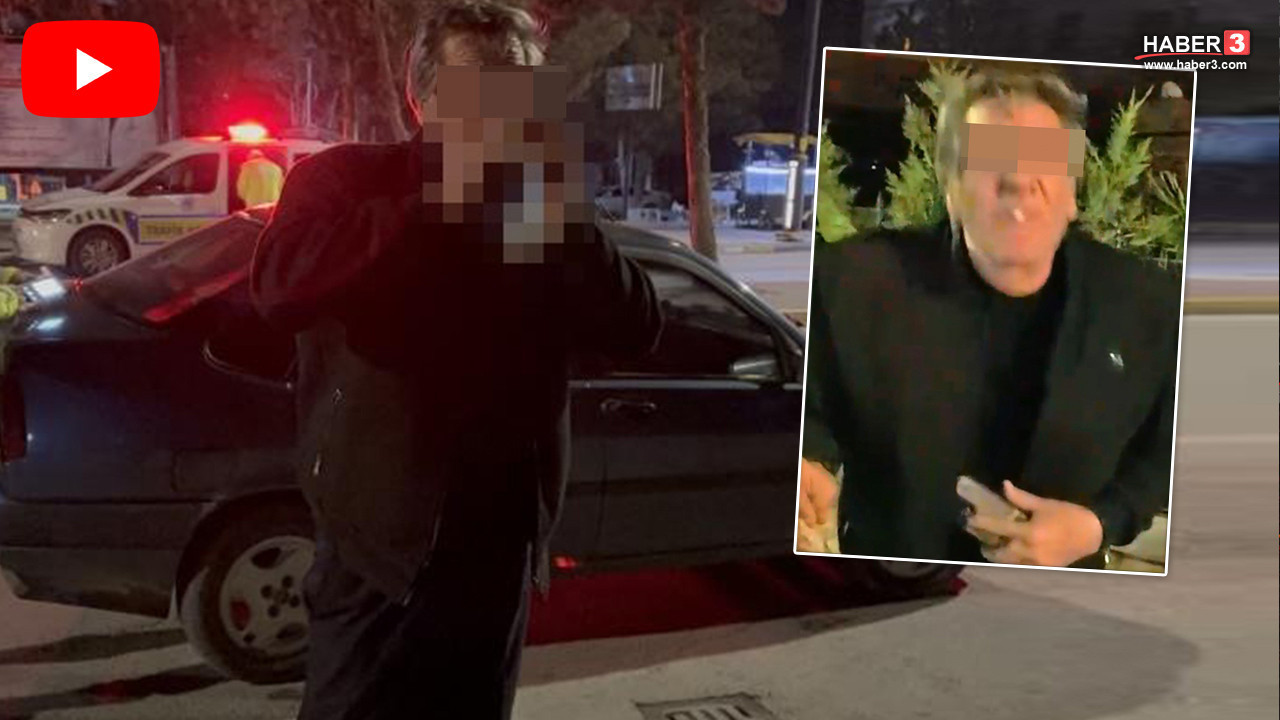 2,14 promil ile alkol sınırını yıkan trafik canavarı polis çevirmesinde yapmadığını bırakmadı