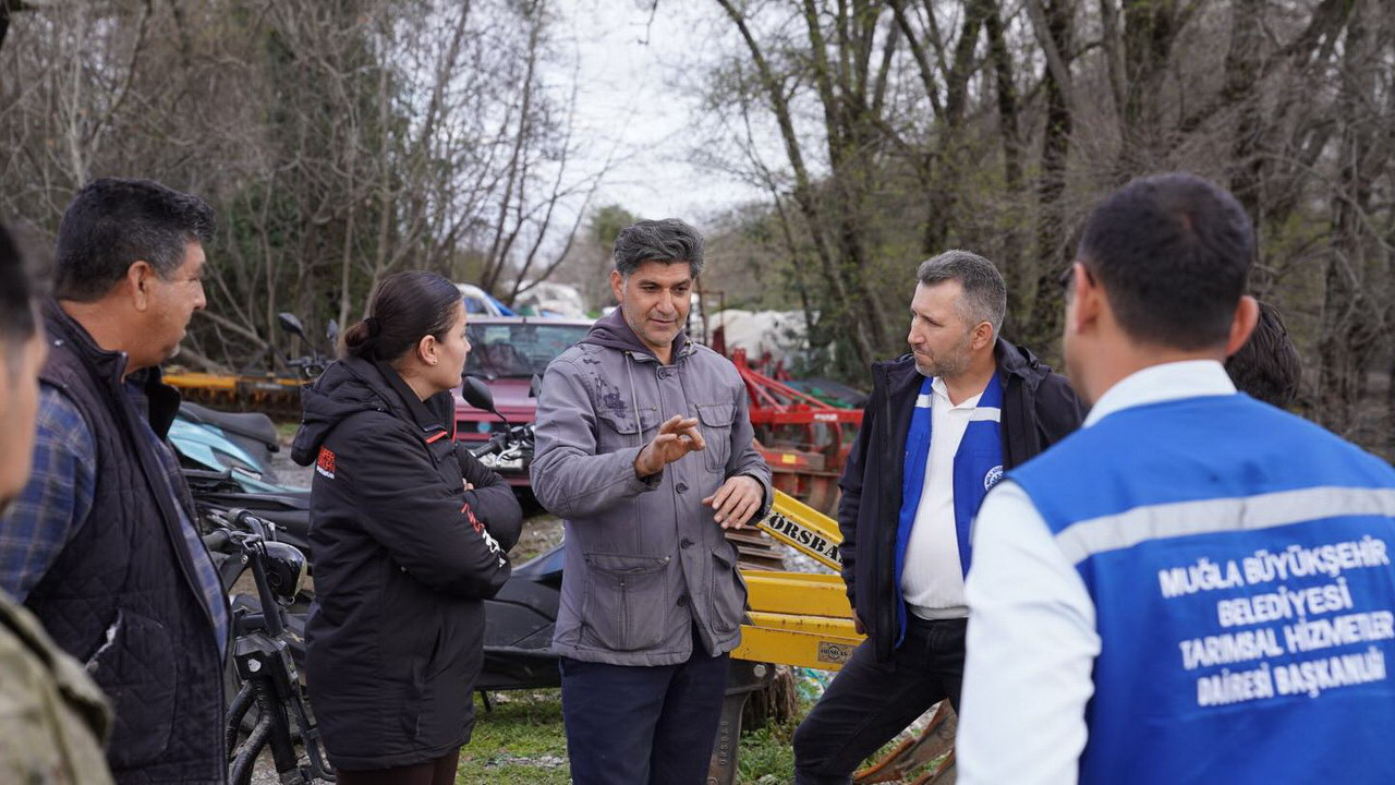 Muğla Büyükşehir'den Köyceğiz’de Sel Sonrası Üreticiye Destek