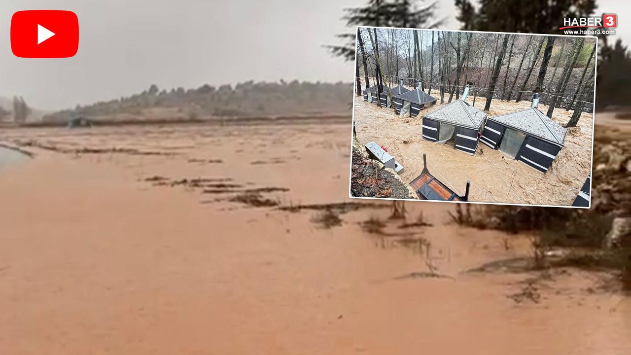 Sağanak ve fırtınanın vurduğu Mersin çamurlu suya gömüldü