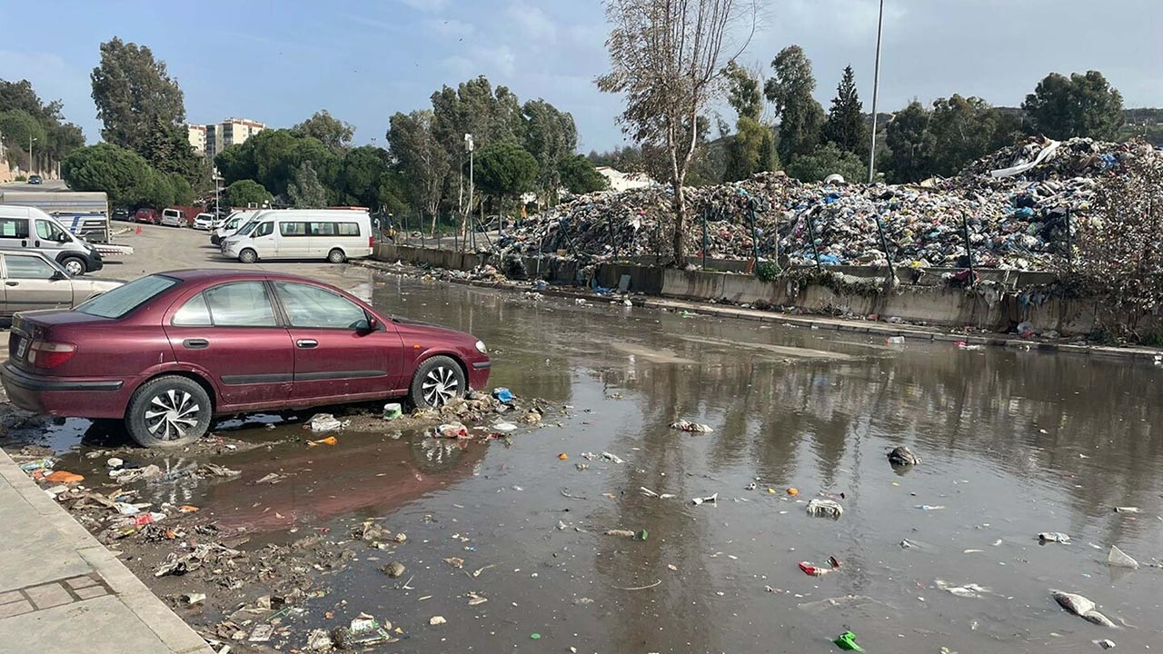 İzmir'de sağanak sonrası mide bulandıran görüntüler