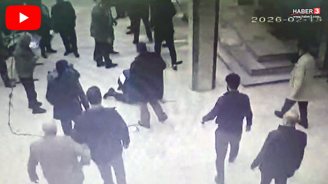 Cami avlusunda kan donduran olay! 75 yaşındaki akrabasına kaldırım taşıyla saldırdı