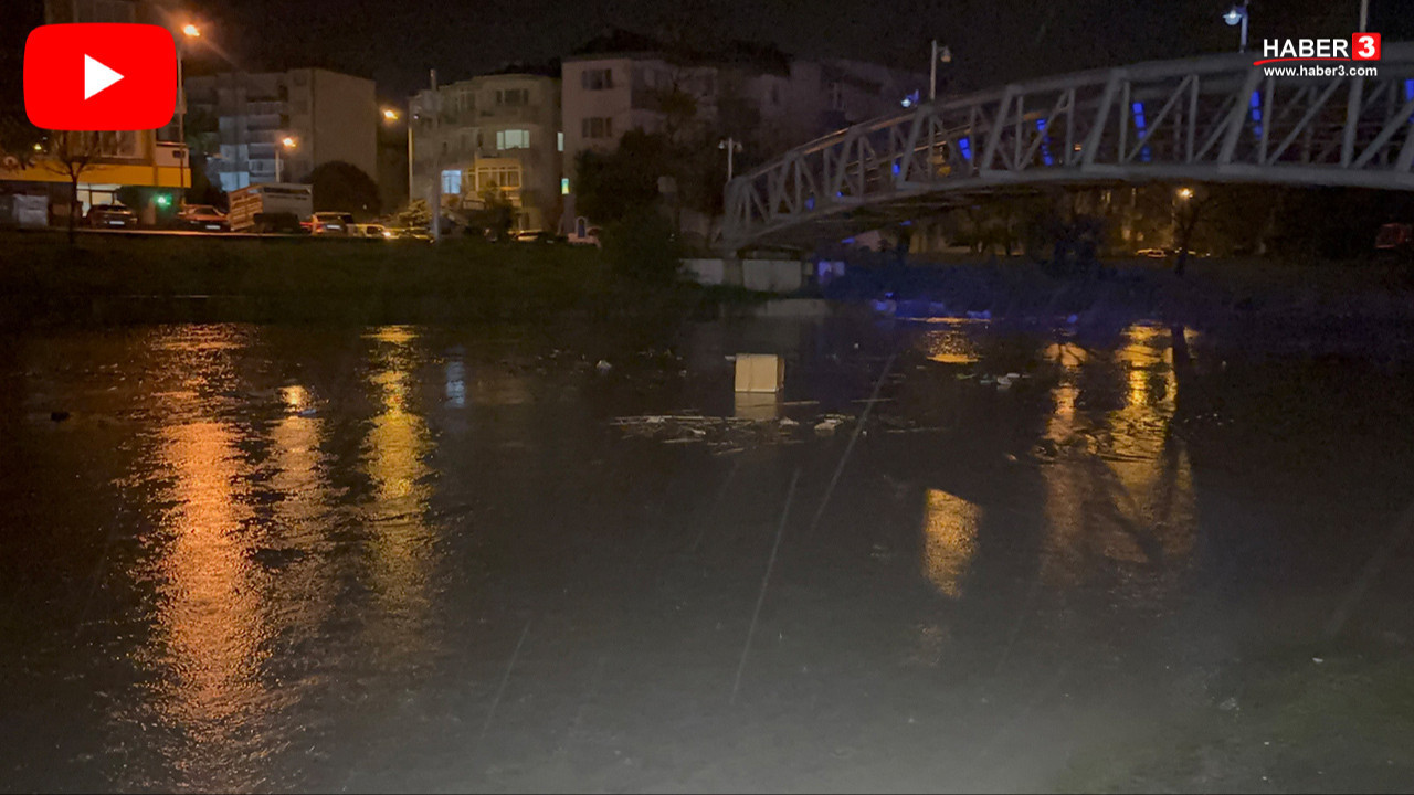 Baraj seviyesi yüzde 100'e ulaştı, çay taştı, iş yerleri sular altında kaldı