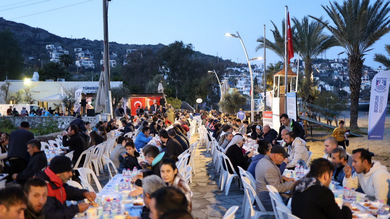 Bodrum'da Belediyenin İftar Programları Başlıyor