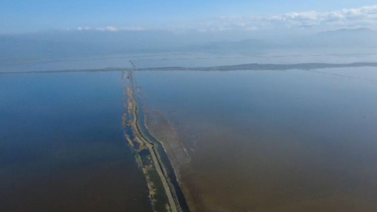 Burası göl değil, tarım arazisi! Binlerce dönüm arazi sular altında