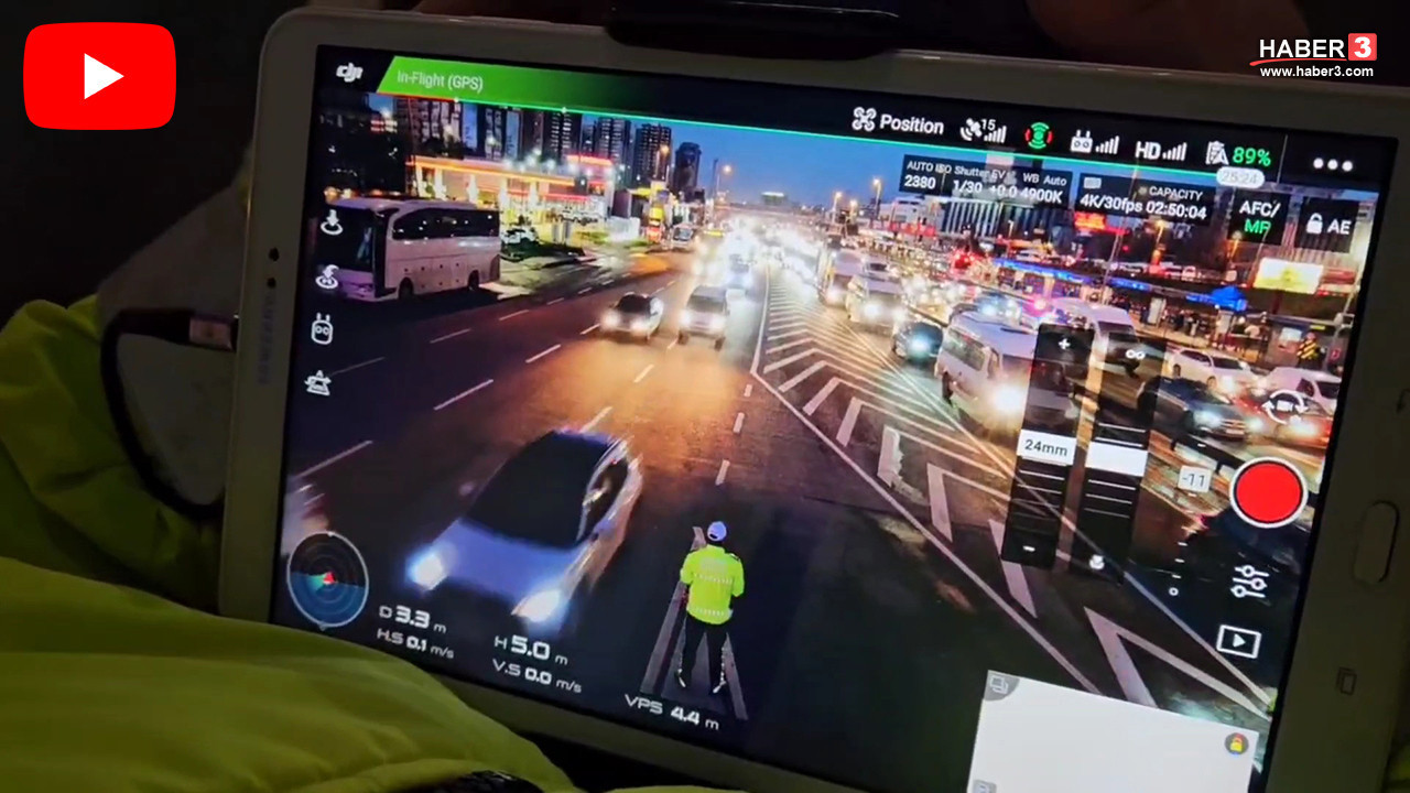 İstanbul trafiğinin ''kaynakçıları''na polis dronlarıyla ceza yağdı