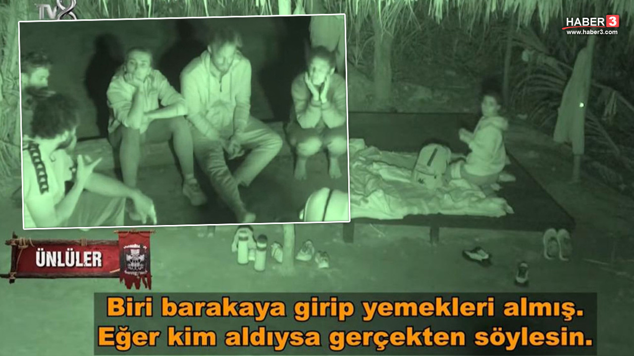Survivor'da görülmemiş skandal: Yapım ekibinin yemeği çalındı, konseyde yer yerinden oynadı!