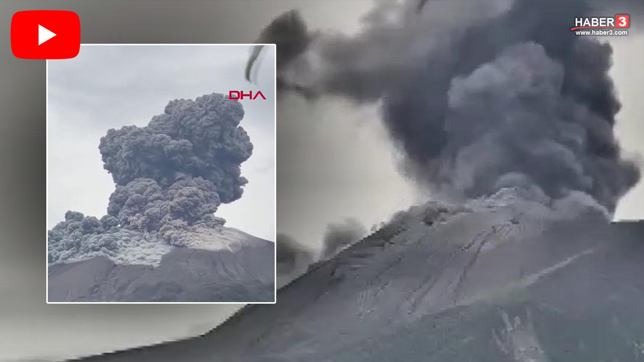 Kanlaon Yanardağı patladı! Kül bulutları 2 bin metreye ulaştı